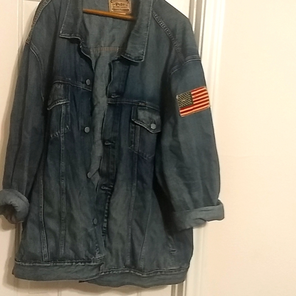 Men's denim truckers jacket
